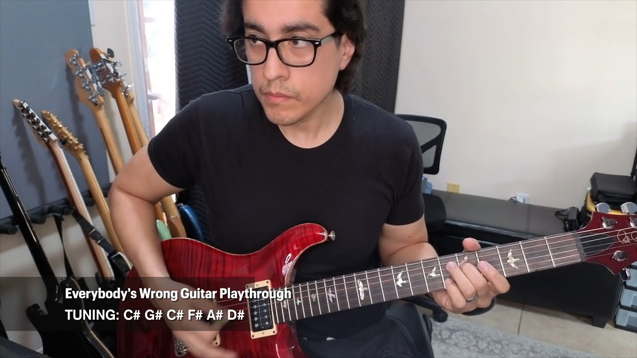 SIGNALtheESCAPE - Everybody’s Wrong official guitar play through.