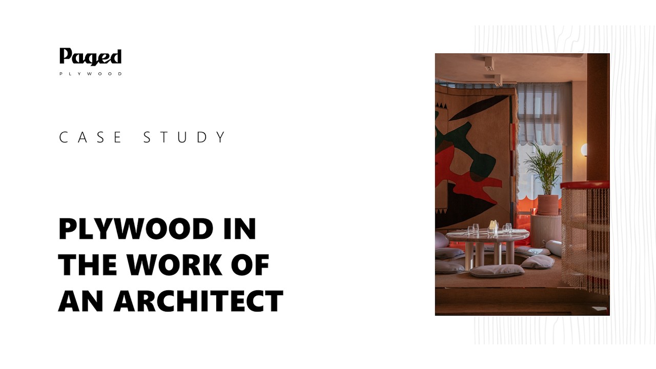 Why Architects Choose Plywood | Real Project by Kacper Gronkiewicz (Manna 2, Warsaw, Poland)