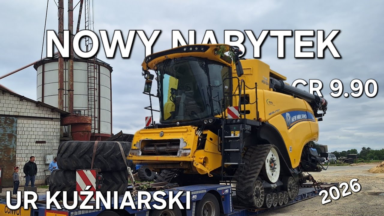🇵🇱 NOWY NABYTEK 2026 ✓ 7 New Holland w stadzie?! ✓ CR 9.90 ✓ | UR Kuźniarski