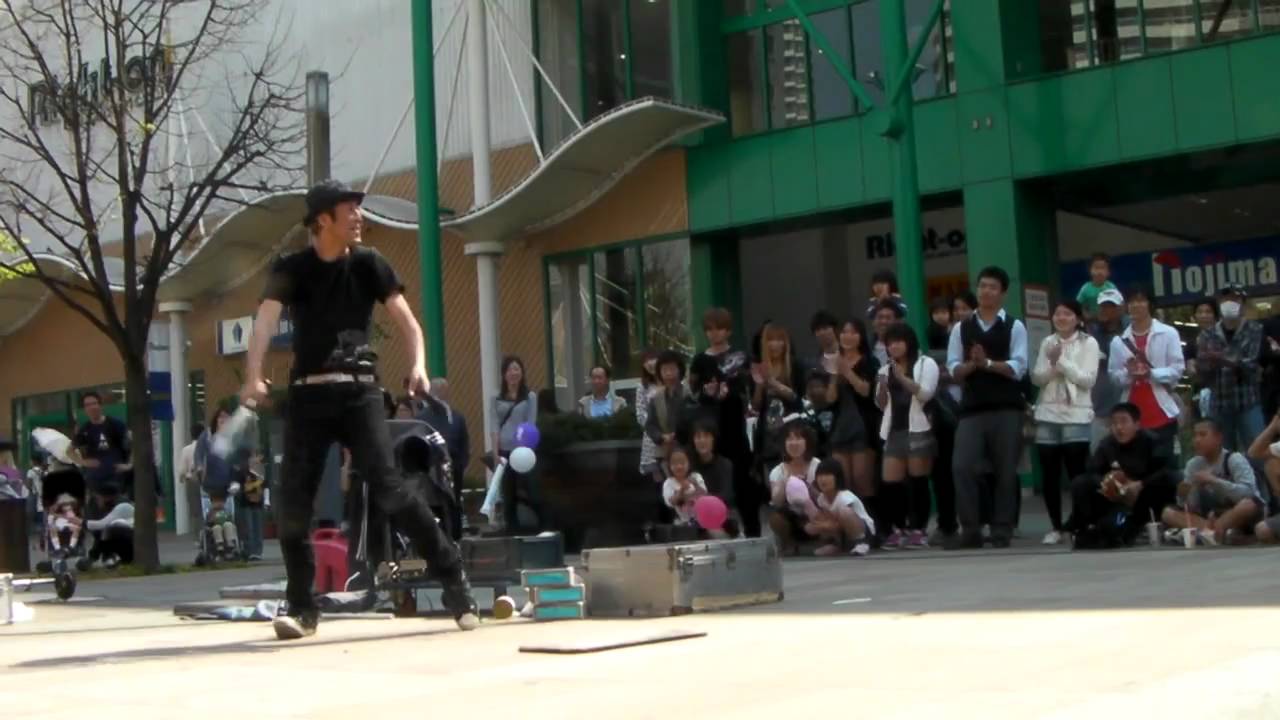 大道芸　川原彰さん３
