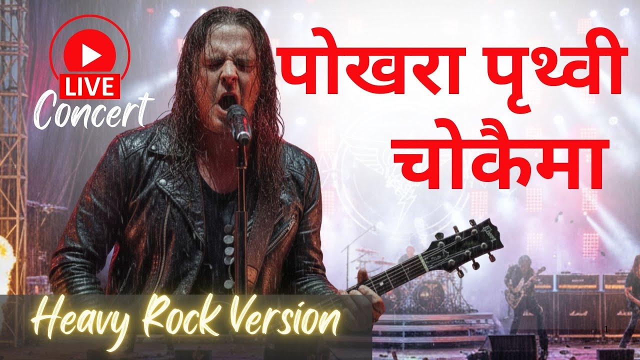 Pokhara Prithvi Chowkaima - Heavy Rock Version (Male) || Shanta Rani Pariyar | Chhabi Raj Sunar