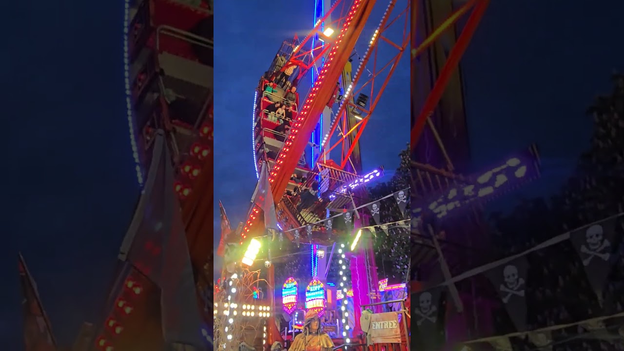 Bateau pirate | Offride 5 | 4k | Foire attractive | Nancy | 2025