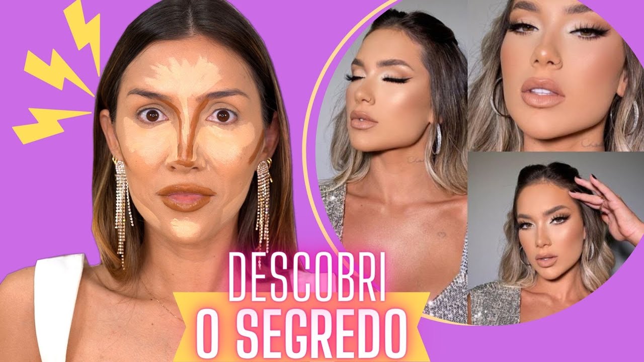 COPIEI a MAKE da VIRGINIA | TUTORIAL completo SUPER FÁCIL