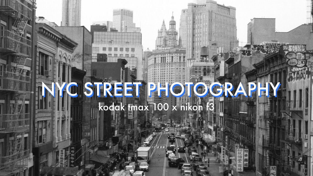 Kodak TMax 100 + Nikon F3 NYC Street Photography (POV) #3