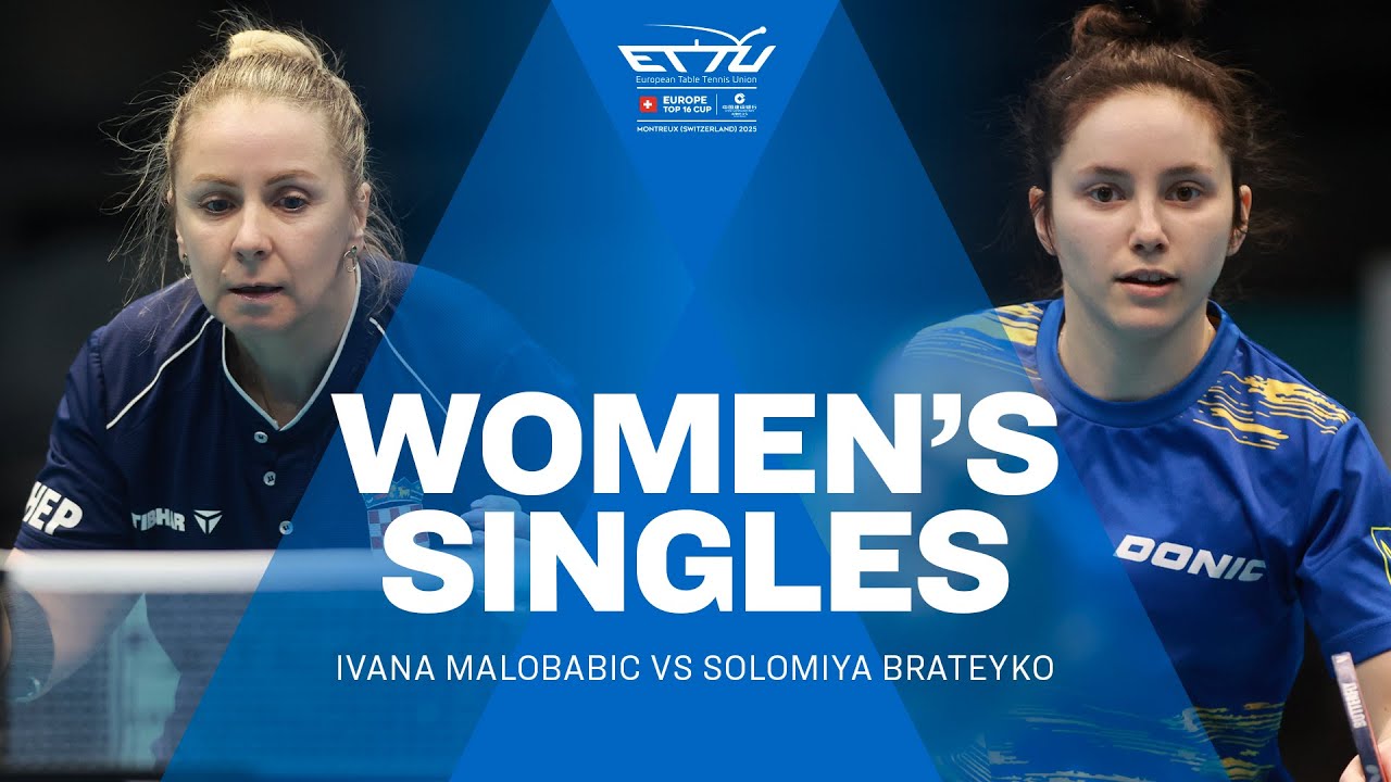 HIGHLIGHTS | IVANA MALOBABIC vs SOLOMIYA BRATEYKO | CCB Top 16 Europe Cup 2025 Qualification Round