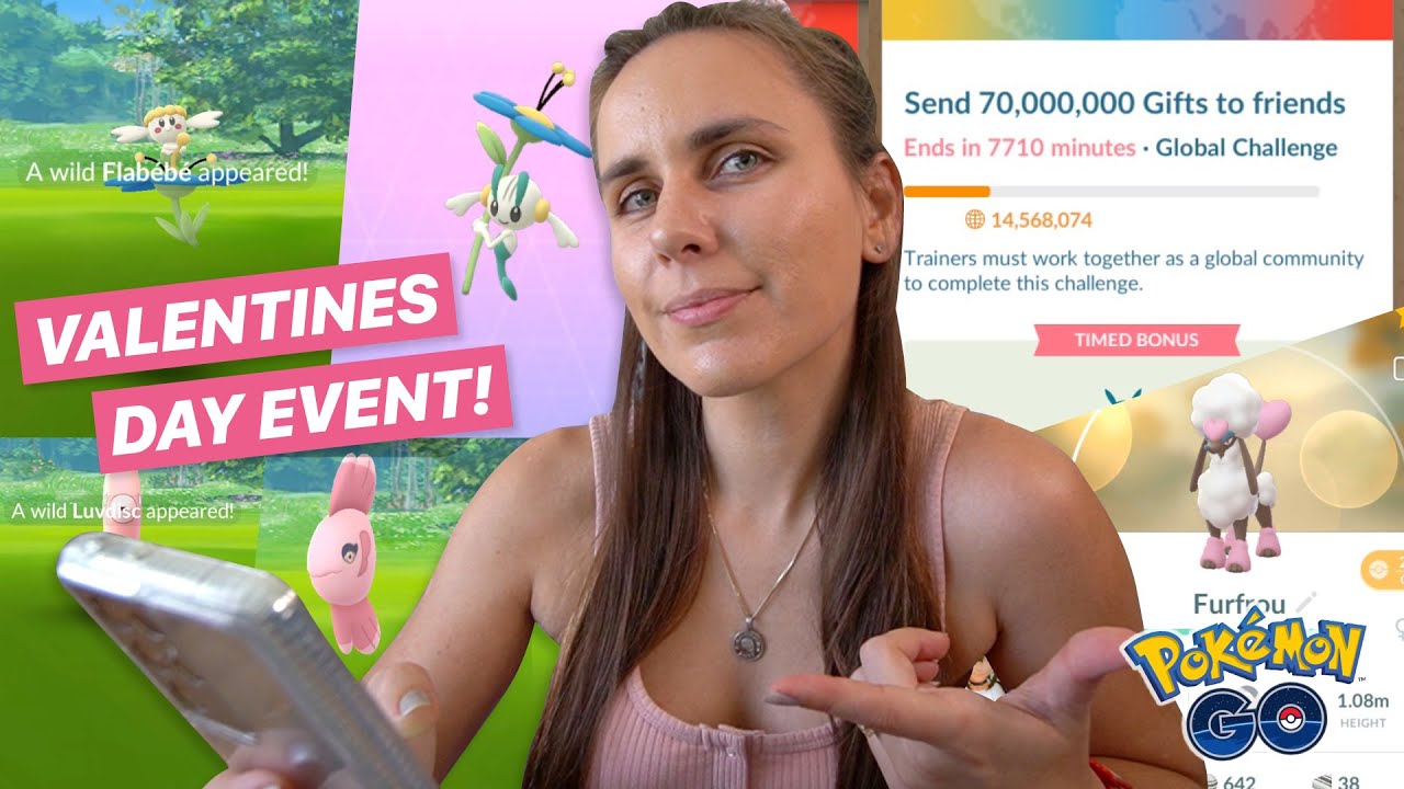 *NEW* Flabébé & Heart Furfrou | Valentines Day Event Pokémon GO 2022