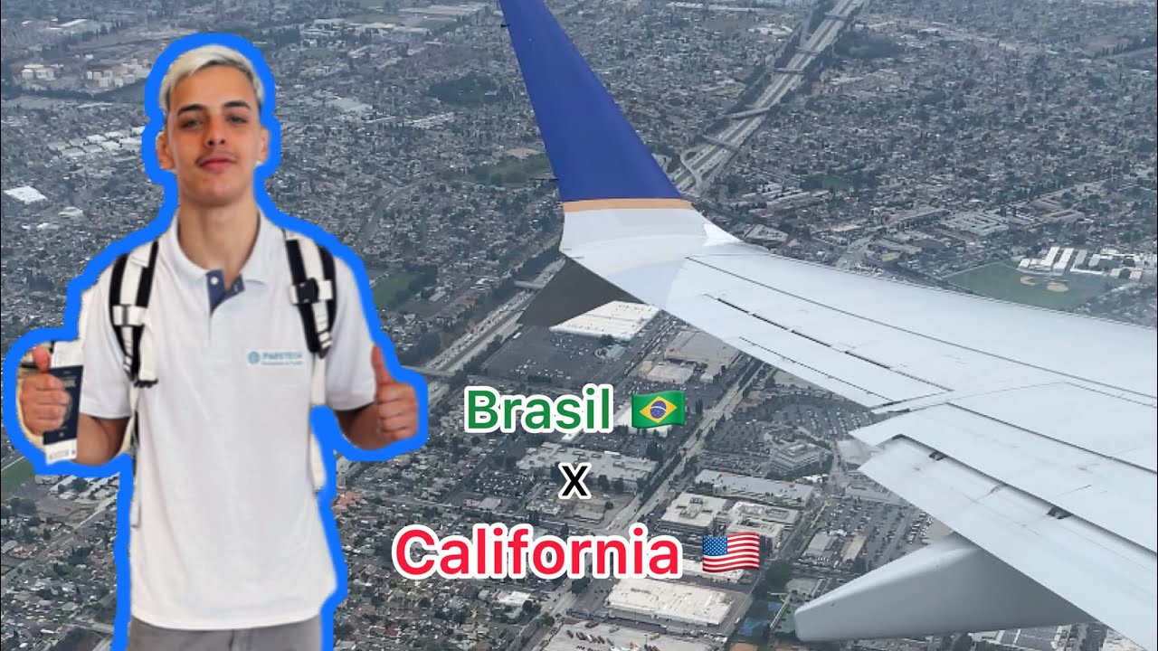 VIAJANDO SOZINHO PARA CALIFÓRNIA SEM FALAR INGLÊS!