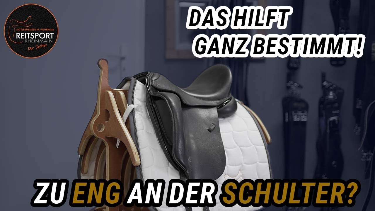 Zu eng an der Schulter? Das hilft ganz bestimmt! | Reitsport-Rheinmain
