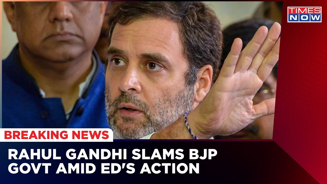ED Sealed Young India: 'BJP Is Only For Big Industrialists'Rahul Gandhi Slams BJP Govt | Latest News