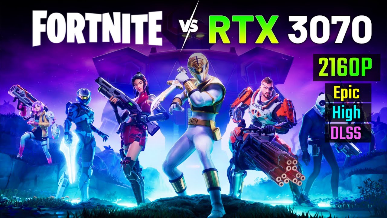 RTX 3070 vs Fortnite | 4K & DLSS Benchmark