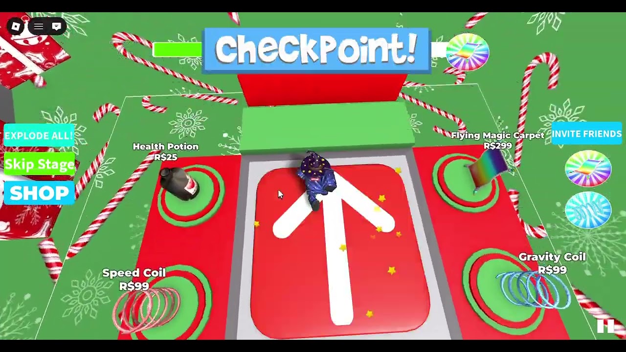 Roblox christmas obby