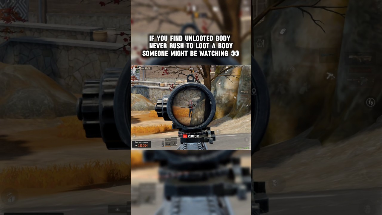 UNLOOTED body's in arena breakout are always suspicious