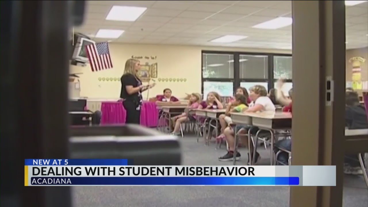Dealing with student misbehavior