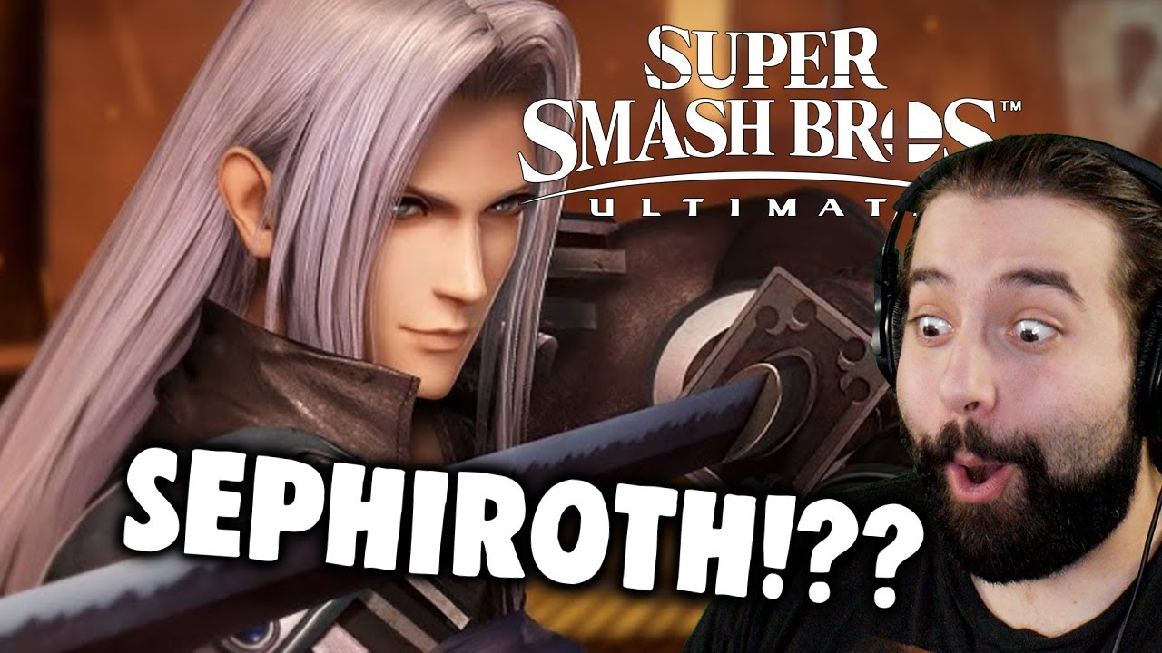 WAIT WAIT WAIT WHAAAAAT!!!?? | Smash Ultimate Sephiroth Reveal Trailer Reaction