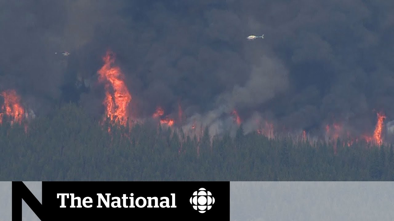 Wildfires threaten to force B.C. residents from home