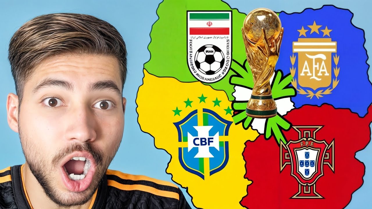 جزیره مرگ با بهترین تیم های ملی جهان | بهترین تیم جهان مشخص شد؟🏆