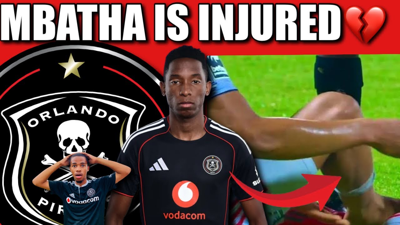 HUGE BLOW FOR PIRATES 🏴‍☠️THALENTE MBATHA WON’T PLAY AGAINST MAMELODI SUNDOWNS😳