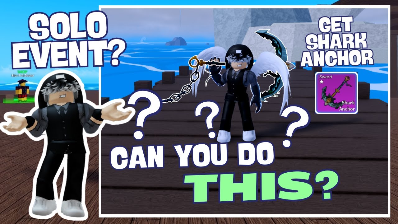 Одиночное событие: Получение якоря акулы для PvP в Blox Fruits | Морское событие | Полное руковод...