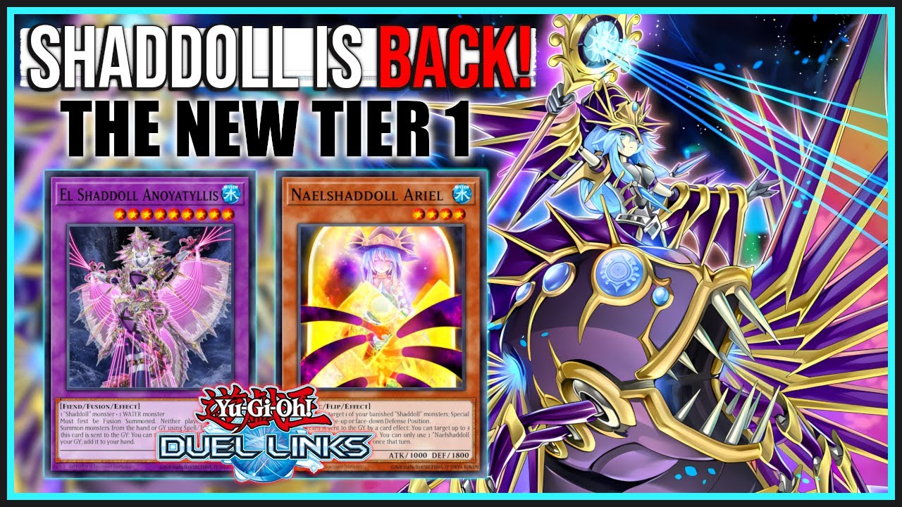 SHADDOLL IS BACK! New Tier 1 With Reign of Shadows SKILL [Duel Links Replay]