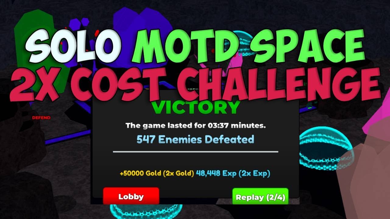 [DAILY] MOTD SOLO SPACE 