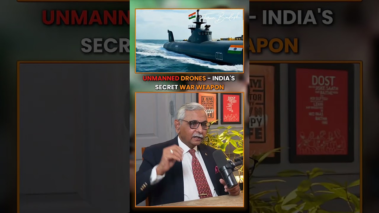 India's Deadly Drones Dominated Operation Sindoor | Tarun Bindlish #Tarunbindlish #Shorts #navy