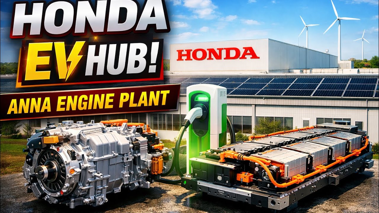 Inside Honda’s Anna Engine Plant EV Hub | Future of Electric Vehicles
