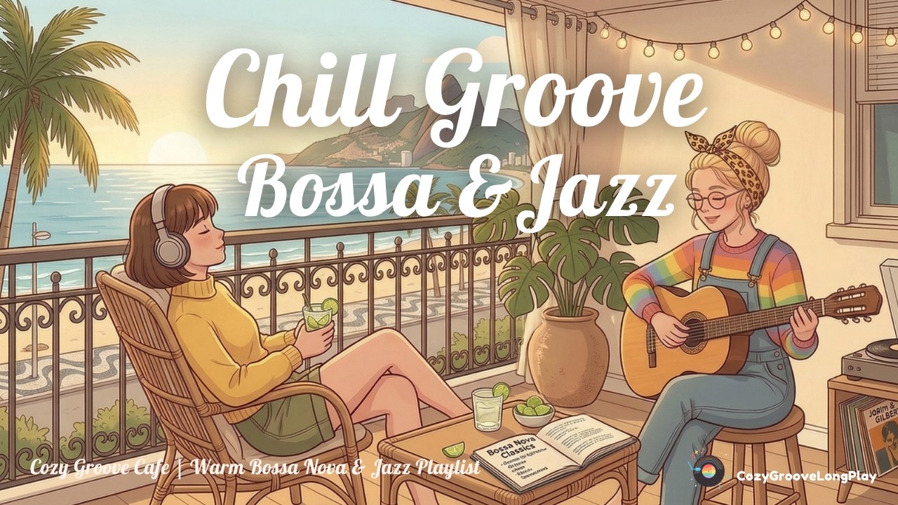 Chill Groove Bossa & Jazz Long Play | Relaxing Music to Start Your Day Right