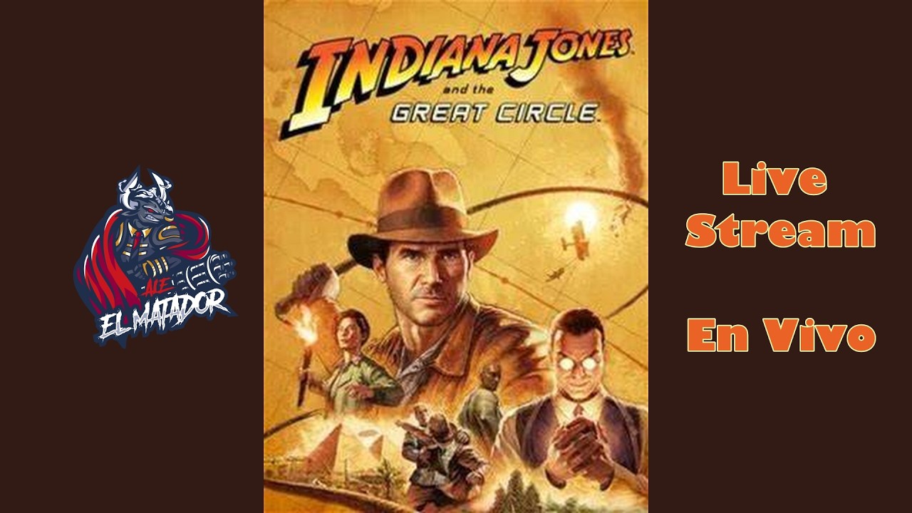 LIVE Indiana Jones and the Great Circle | Full Screen on Channel-Pantalla completa en mi canal EN/ES