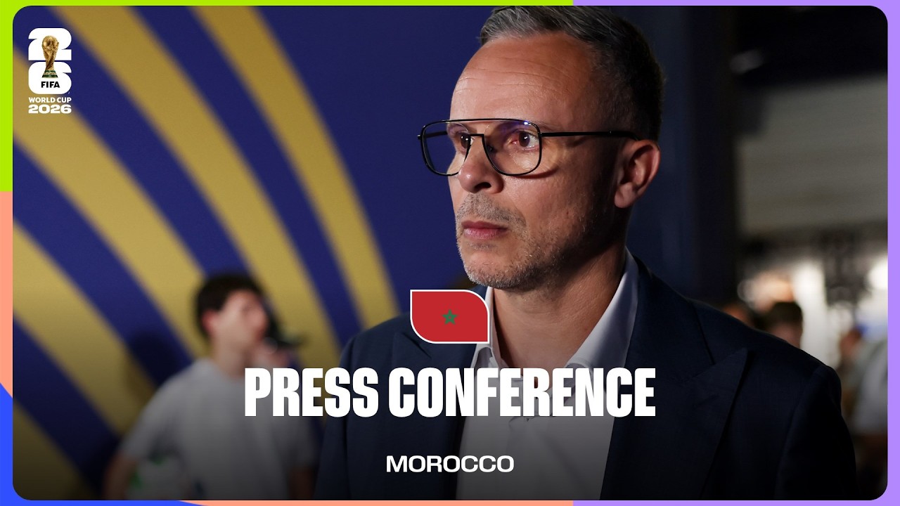 Post-Match Press Conference: Morocco's Mohamed Ouahbi On 1-0 Win Over Scotland