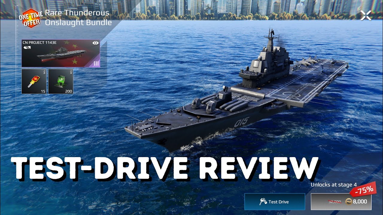 This Carrier Feels ILLEGAL 😨 | CN Project 1143E Test Drive | Modern Warships