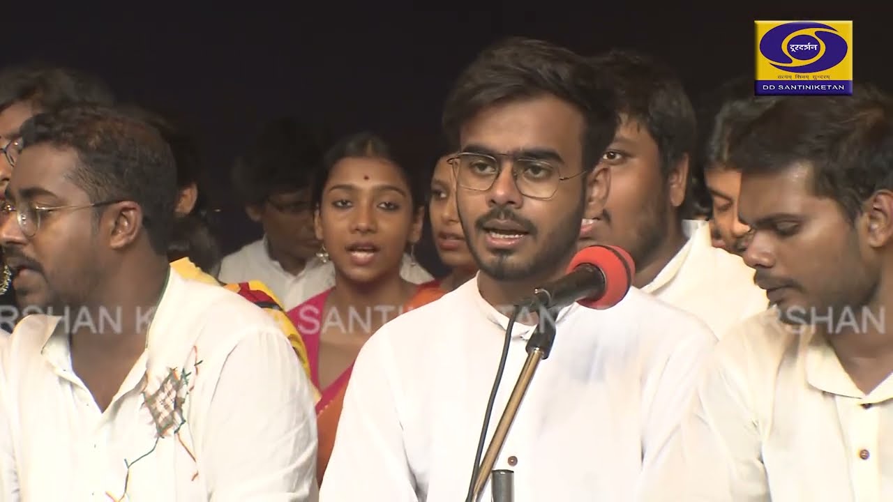 Santiniketane Briksharopan O Halakarshan Utsav - 1429