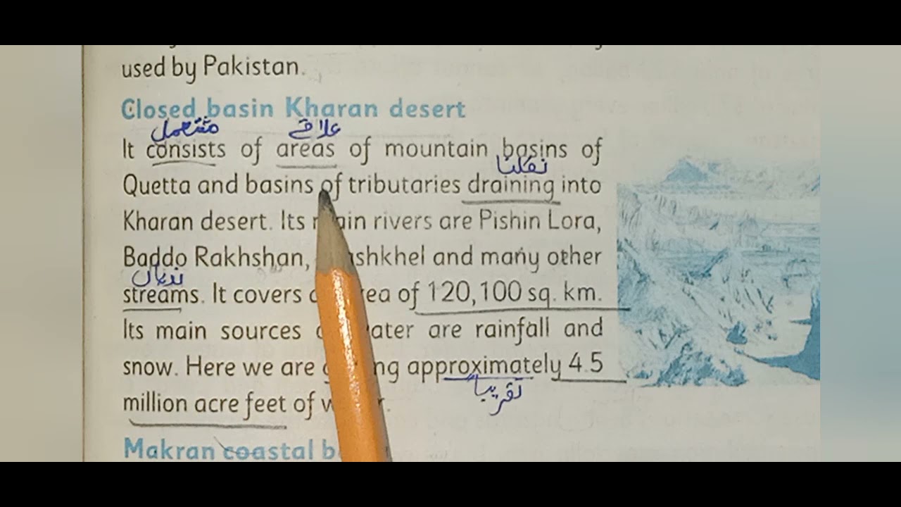 Class 10 English Chap  10 water scarcity in Pakistan Part 1