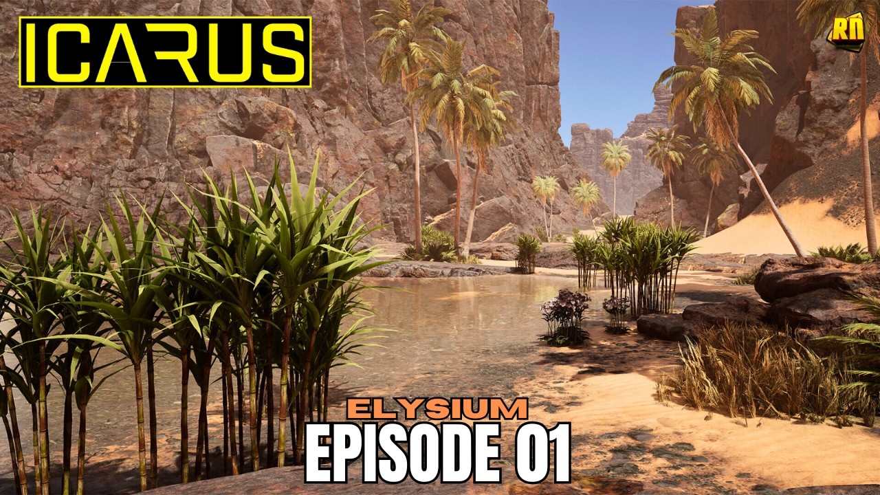 Setup & Exploration! Icarus Elysium Gameplay [E01]