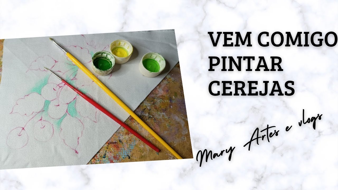 Vem comigo pintar cerejas!!! 