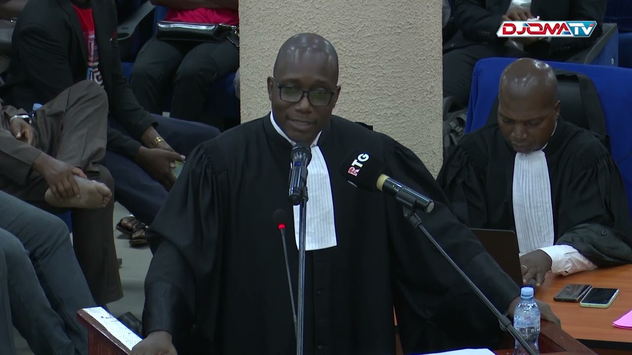 🔴REQUISITIONS ET PLAIDOIRIES: Me Alpha Amadou DS Bah.