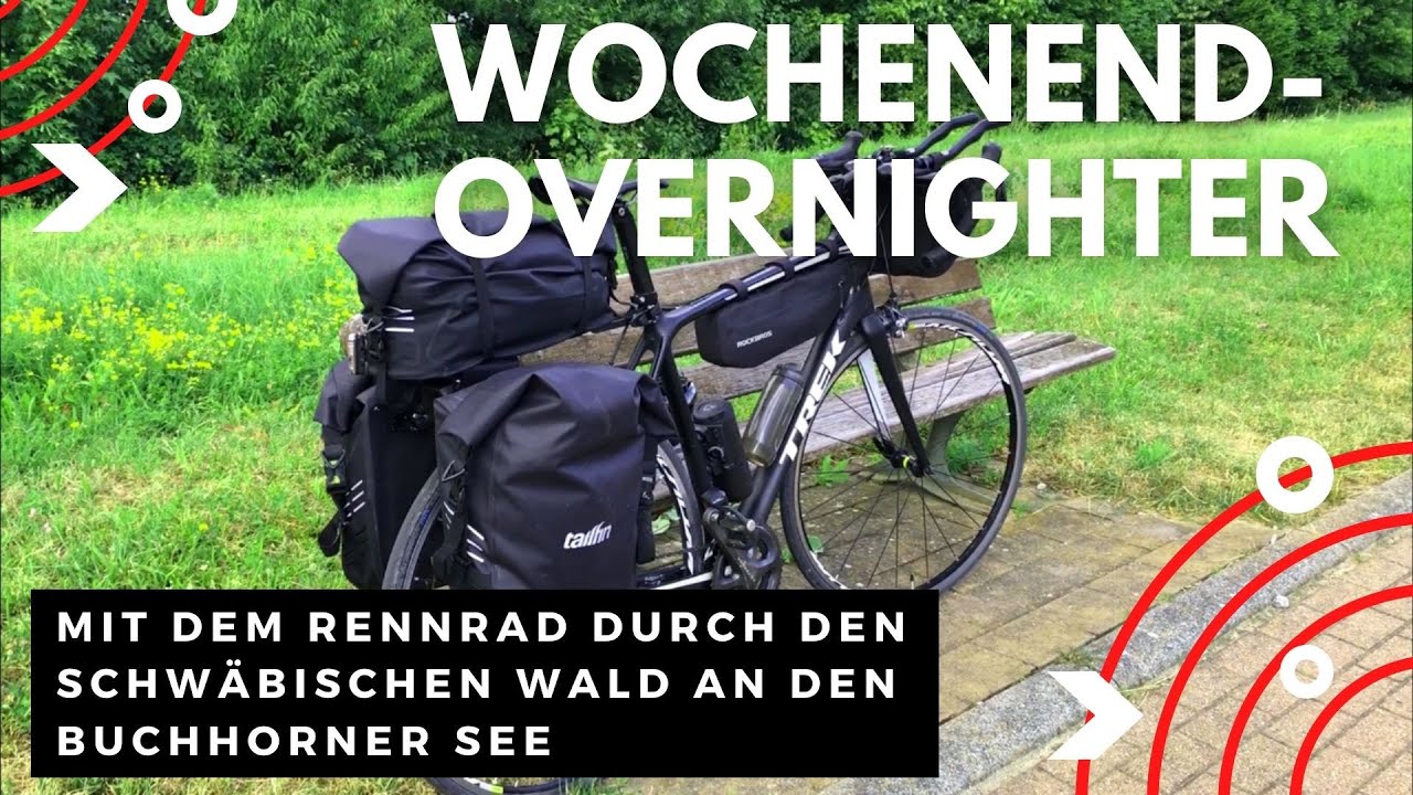 Wochenend-Overnighter | mit dem Rennrad durch den Schwäbischen Wald an den Buchhorner See (extended)