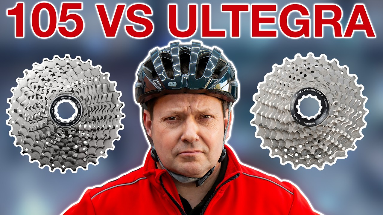 Was it worth Upgrading from 105 to Ultegra? 10 vs 11 speed comparison!