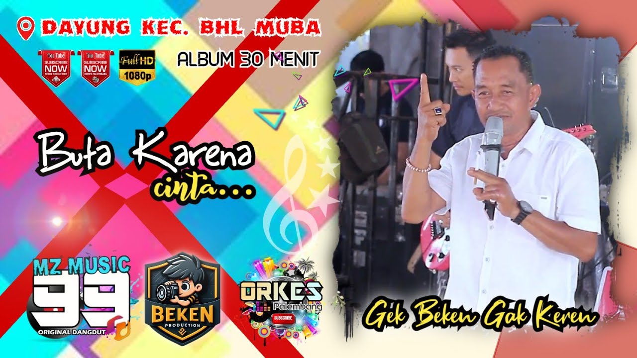Album MZ Music 99 | Buta Karena Cinta | Live Dayung MUBA | Acara Bpk Amer | Beken Production