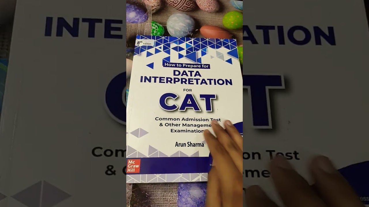 Best Data interpretation Book For CAT#iim #dilr #cat #data