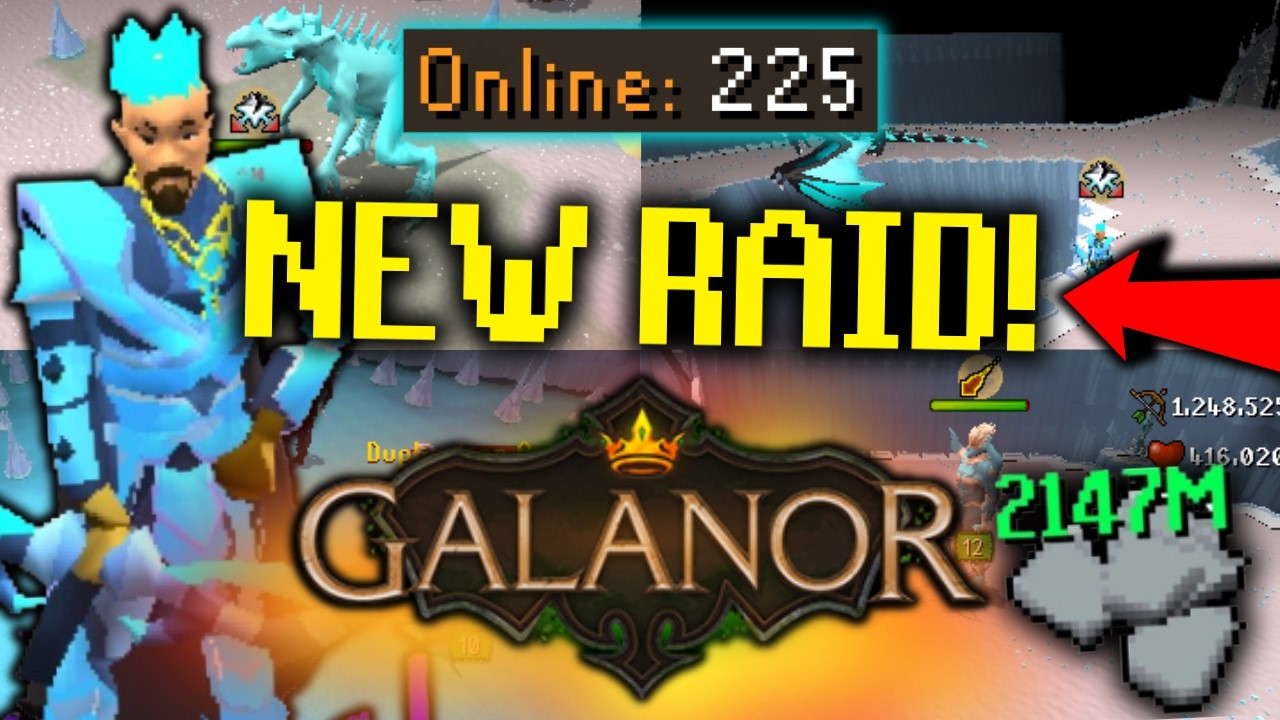 BRAND NEW RAID RELEASED ON THE BIGGEST SEMI-CUSTOM RSPS OF 2026 GALANOR! BIG UPDATE! (HUGE GIVEAWAY)