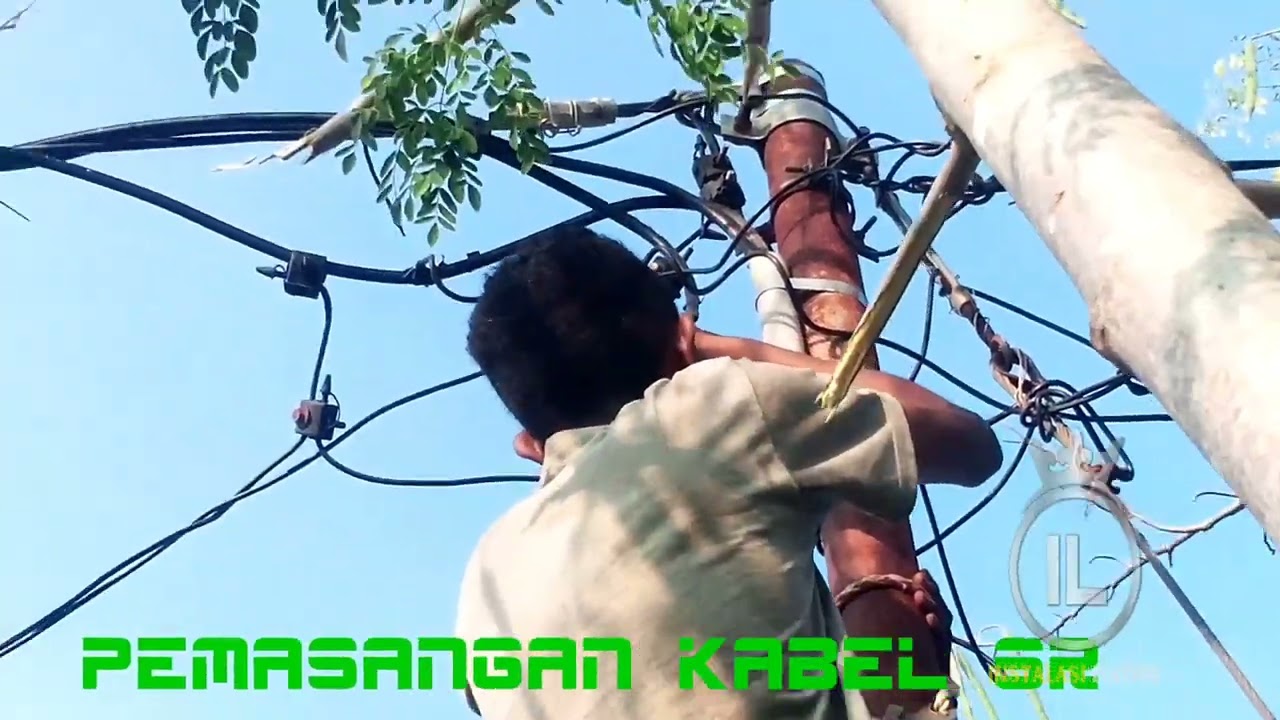 CARA MEMASANG KABEL SR PADA KABEL JTR UNTUK PENGAMBILAN TIANG