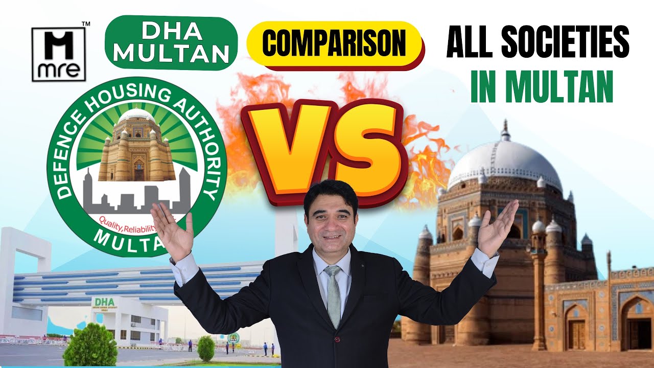 DHA Multan VS Buch Villas, Royal Orchards & other societies by Shahid Choudhry CEO MRE