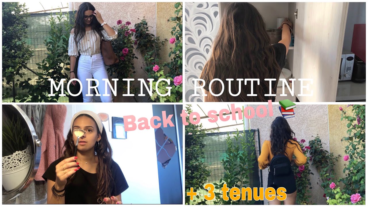 MORNING ROUTINE + GRWM | Back To School