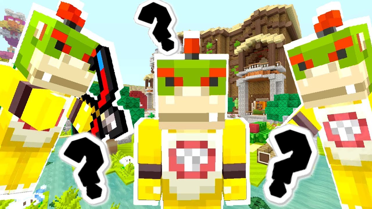 Minecraft | Nintendo Fun House | Which One Is The REAL Bowser Jr?! *CLONED* [458]