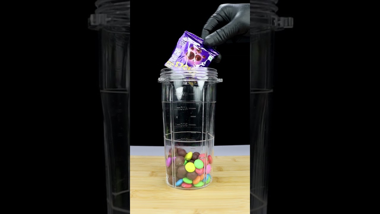 Cadbury Shots + Gems Milkshake ASMR #shorts