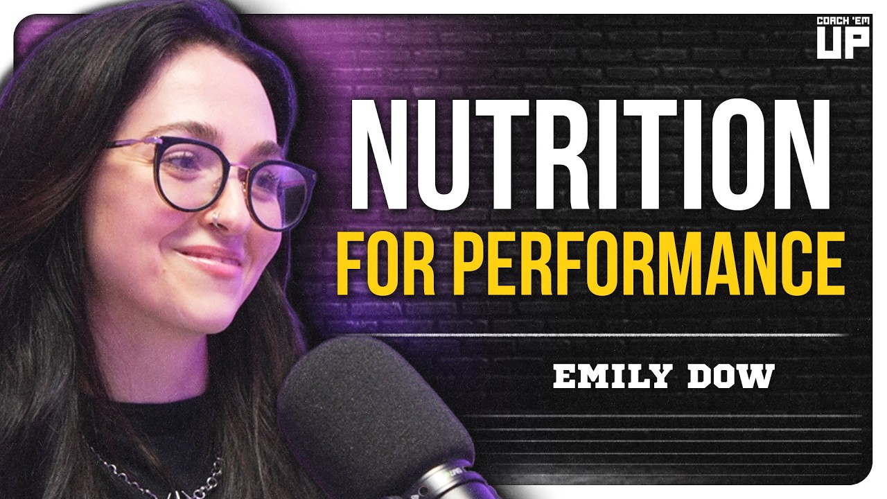 Performance Nutrition, Carb Timing, Gut Health & More with DR EMILY DOW | Coach Em Up Podcast Ep 110