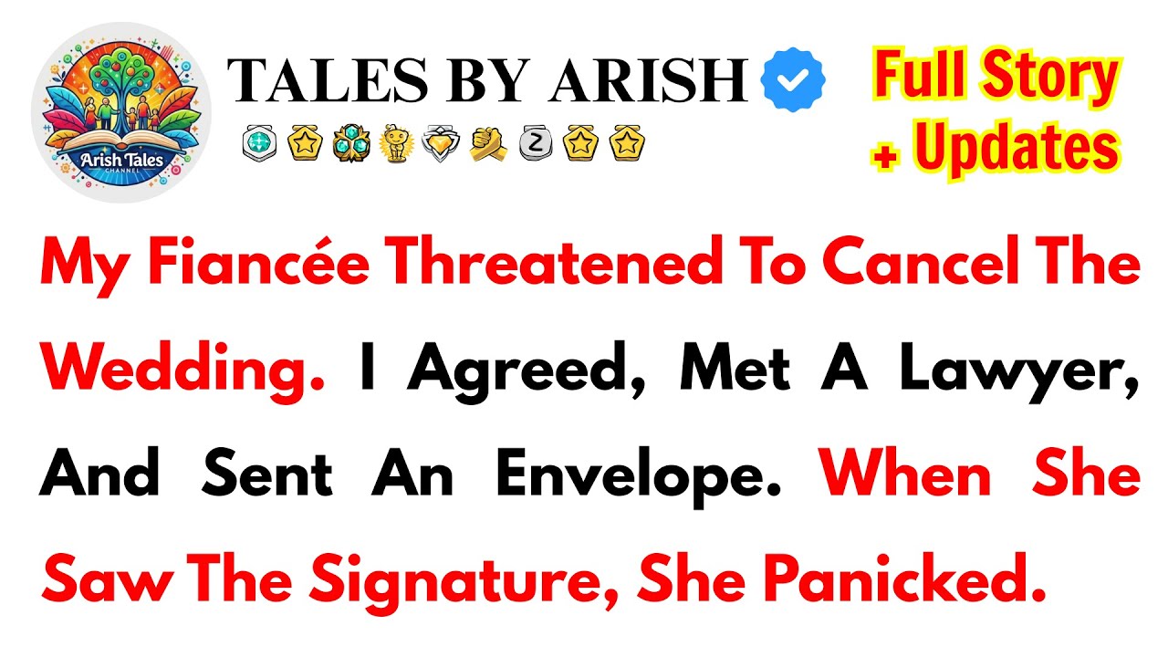 My Fiancée Threatened To Cancel The Wedding. I Agreed, Met A Lawyer, And Sent An Envelope. When She