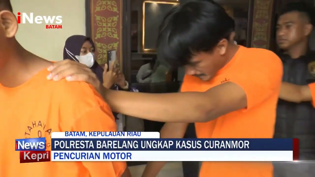 Polresta Barelang Ringkus Puluhan Pelaku Curanmor - INEWS