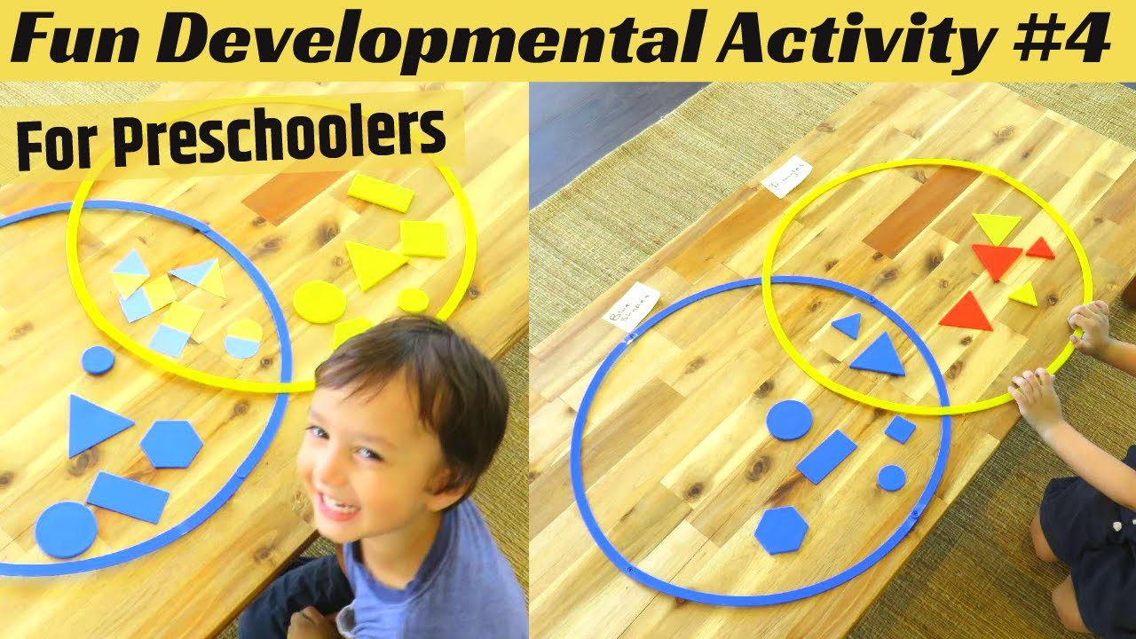 Attribute Sorting with Logic Rings/Venn Diagrams [Math Activities]