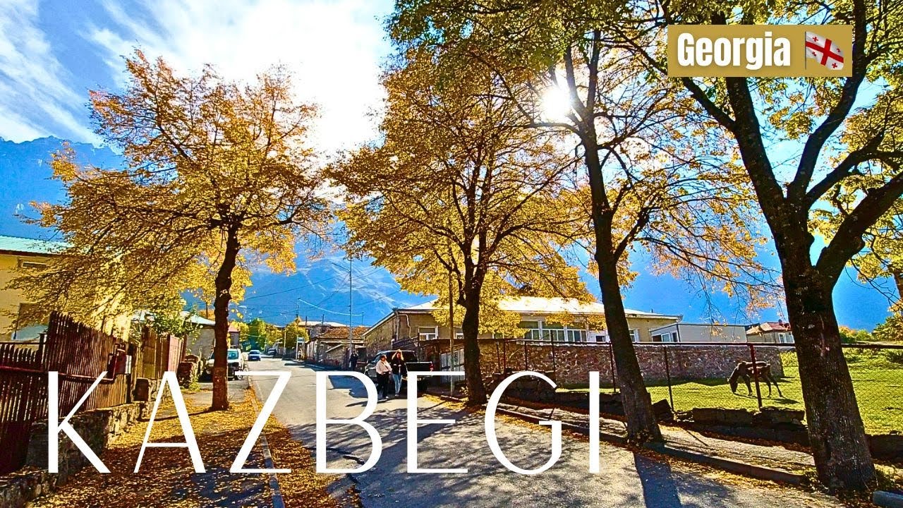 Kazbegi: Georgia's fairytale Russian-border town